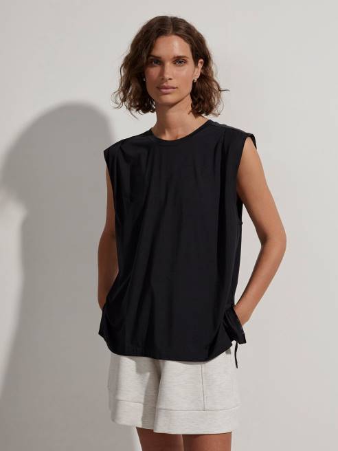 femmes réservoir carré de calgary Varley 8R2T115 noir vêtements