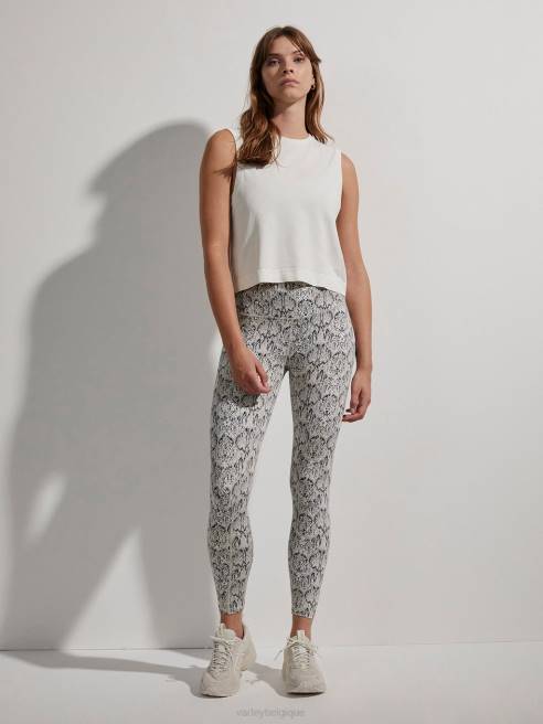 femmes réservoir de récolte sans couture de page Varley 8R2T42 Blanc comme neige vêtements