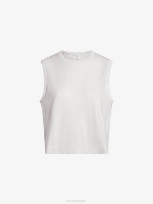 femmes réservoir de récolte sans couture de page Varley 8R2T42 Blanc comme neige vêtements