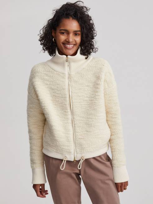 femmes polaire zippée chasseur Varley 8R2T424 aigrette vêtements