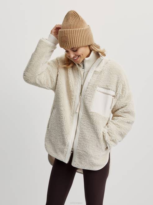 femmes veste marney Varley 8R2T474 coquille de sable vêtements