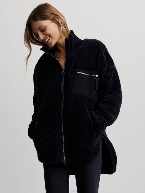 femmes veste marney Varley 8R2T475 noir vêtements