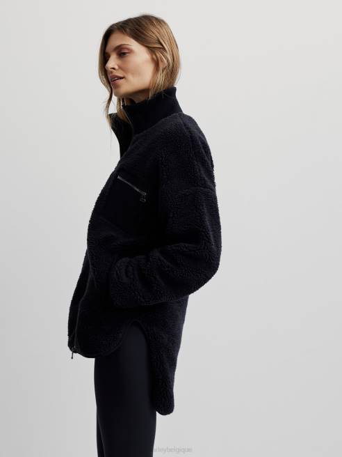 femmes veste marney Varley 8R2T475 noir vêtements