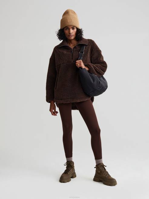 femmes veste stratton Varley 8R2T425 grain de café vêtements