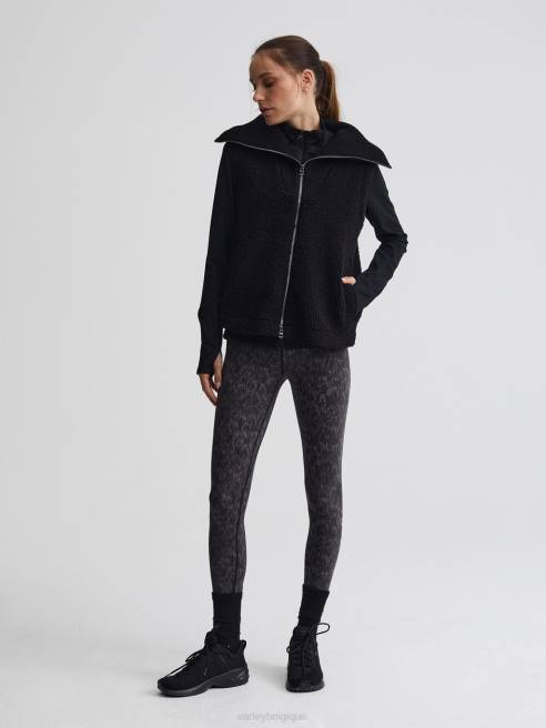 femmes gilet aspen Varley 8R2T457 noir vêtements