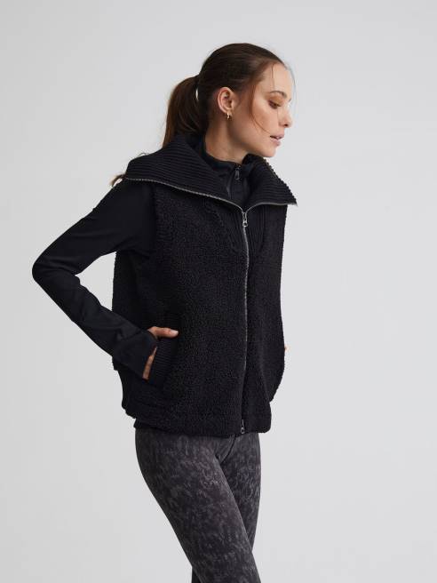 femmes gilet aspen Varley 8R2T457 noir vêtements