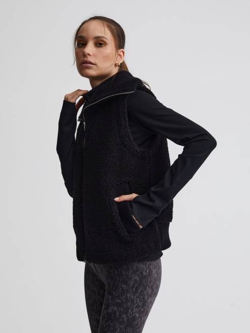 femmes gilet aspen Varley 8R2T457 noir vêtements