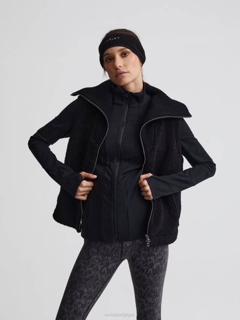 femmes gilet aspen Varley 8R2T457 noir vêtements