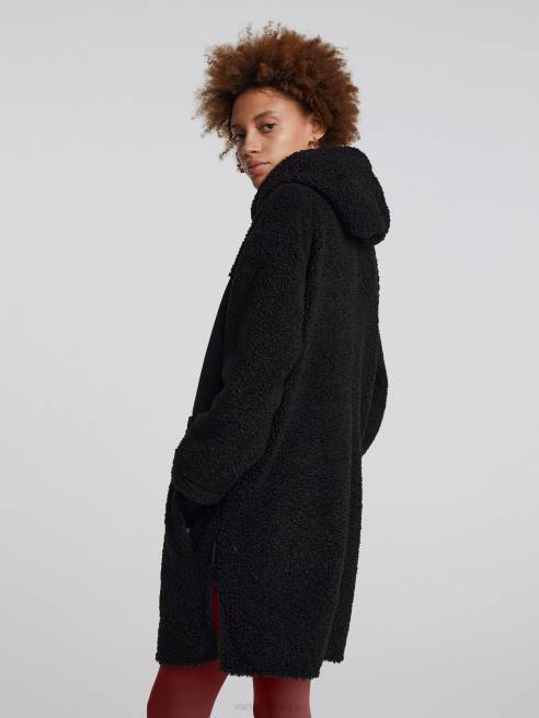 femmes manteau Olympe Varley 8R2T471 noir vêtements