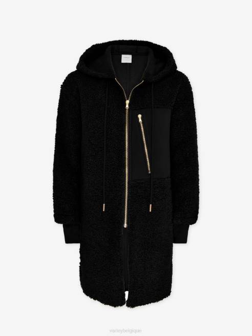 femmes manteau Olympe Varley 8R2T471 noir vêtements