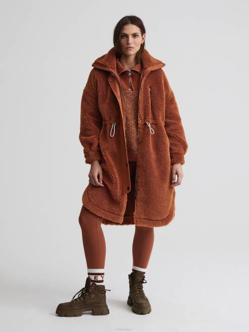 femmes manteau jones Varley 8R2T438 café au caramel vêtements