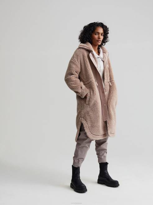 femmes manteau jones Varley 8R2T440 champignon vêtements