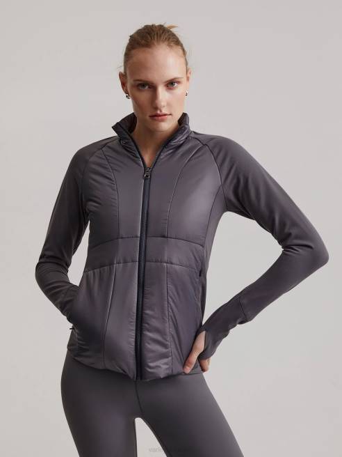 femmes veste bretonne Varley 8R2T171 perle noircie vêtements