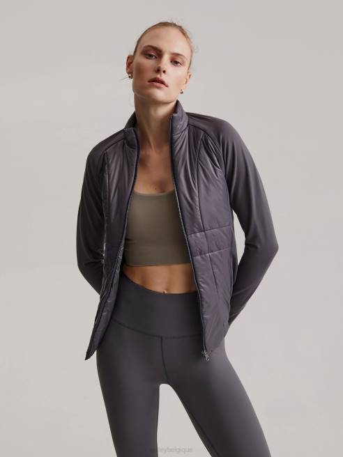 femmes veste bretonne Varley 8R2T171 perle noircie vêtements