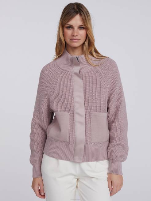 femmes veste de Delferne Varley 8R2T464 écorce de rose vêtements