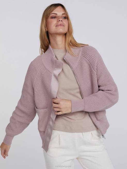 femmes veste de Delferne Varley 8R2T464 écorce de rose vêtements