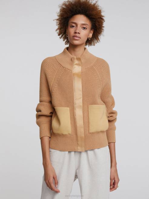 femmes veste de Delferne Varley 8R2T466 café glacé vêtements