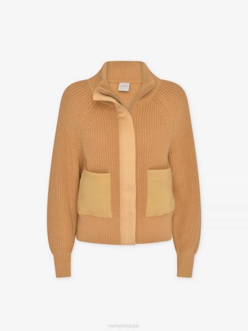 femmes veste de Delferne Varley 8R2T466 café glacé vêtements