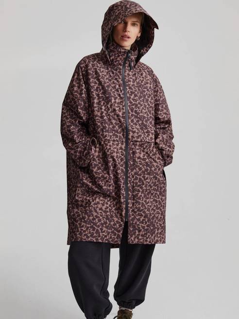 femmes veste de pluie cavanagh 2.0 Varley 8R2T417 animal flou en cuivre vêtements
