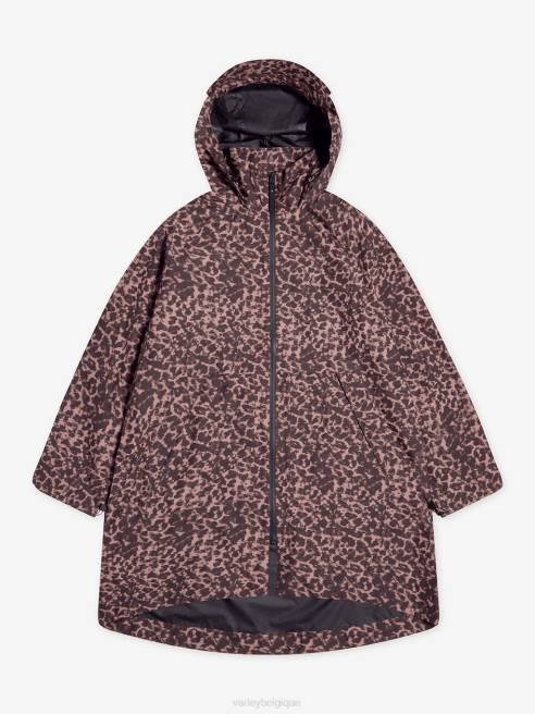 femmes veste de pluie cavanagh 2.0 Varley 8R2T417 animal flou en cuivre vêtements