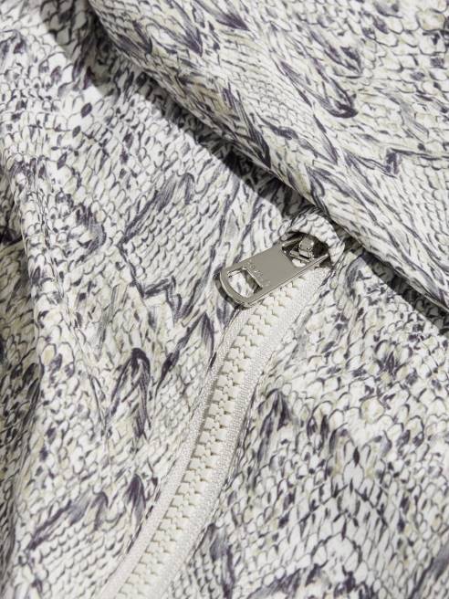 femmes veste de running en terrasse imprimée Varley 8R2T413 serpent en miroir vêtements