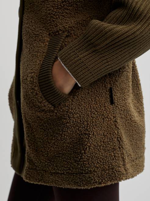 femmes veste elliot Varley 8R2T460 olive foncé vêtements