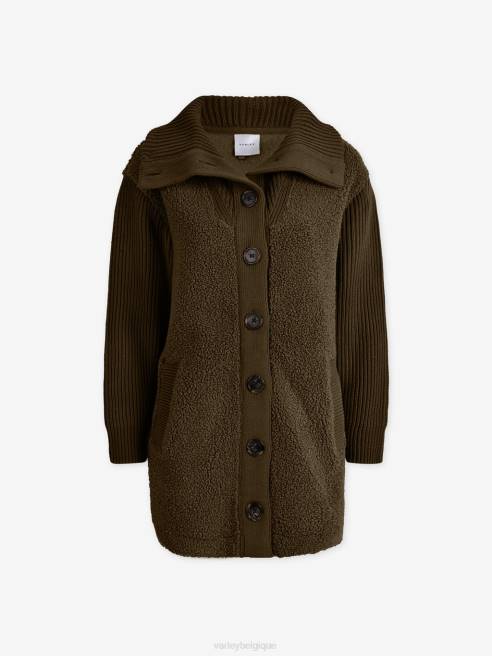 femmes veste elliot Varley 8R2T460 olive foncé vêtements