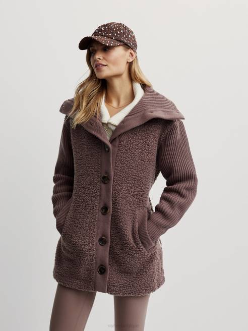 femmes veste elliot Varley 8R2T461 taupe profond vêtements