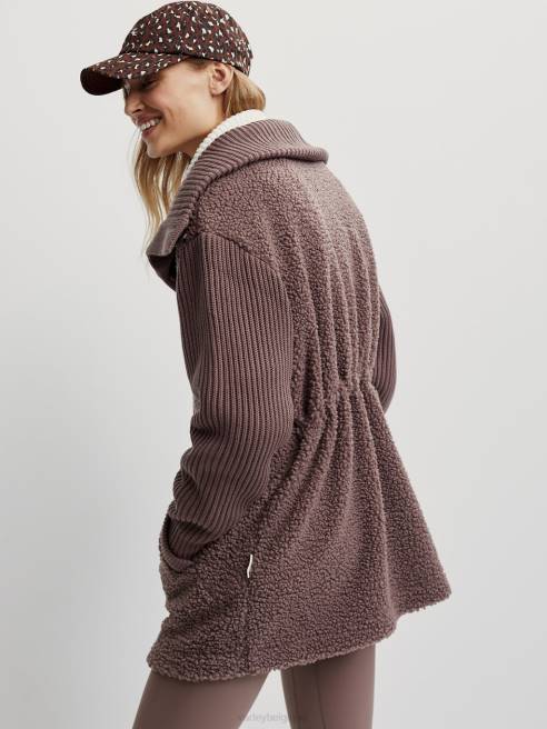 femmes veste elliot Varley 8R2T461 taupe profond vêtements