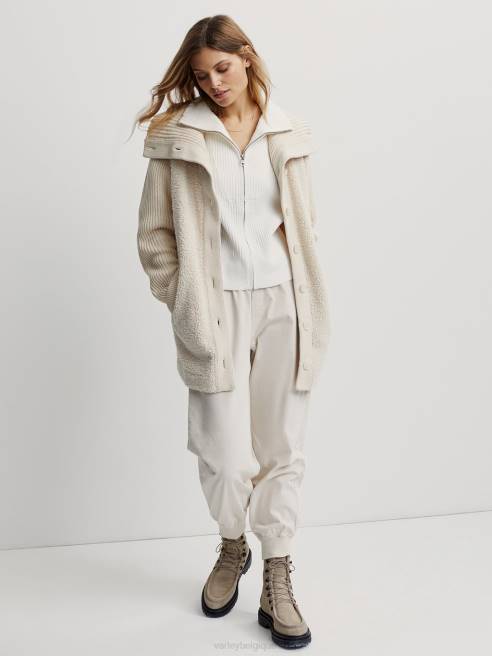 femmes veste elliot Varley 8R2T462 coquille de sable vêtements