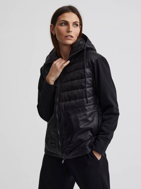 femmes veste kerwin Varley 8R2T452 noir vêtements