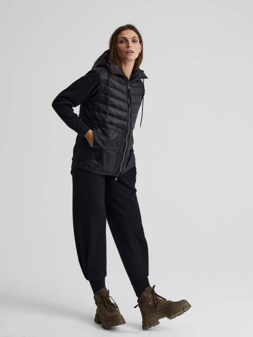 femmes veste kerwin Varley 8R2T452 noir vêtements