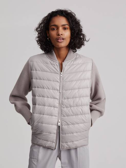 femmes veste larkin Varley 8R2T418 gris lunaire vêtements