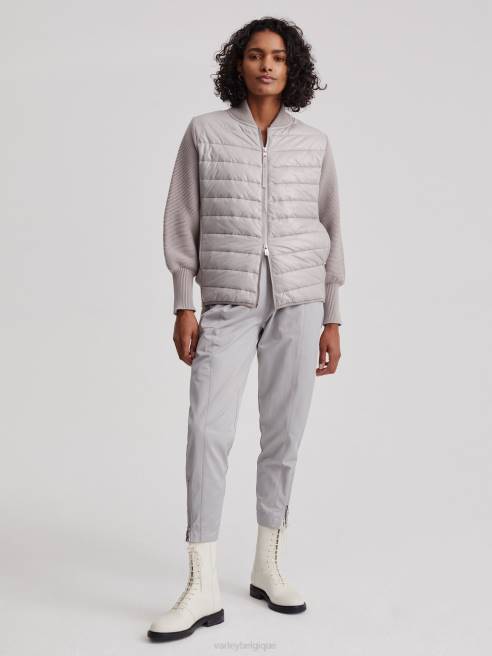 femmes veste larkin Varley 8R2T418 gris lunaire vêtements