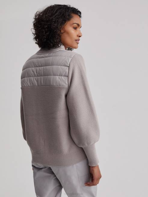 femmes veste larkin Varley 8R2T418 gris lunaire vêtements