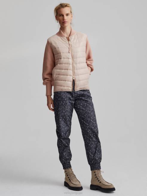 femmes veste larkin Varley 8R2T419 rose acajou vêtements