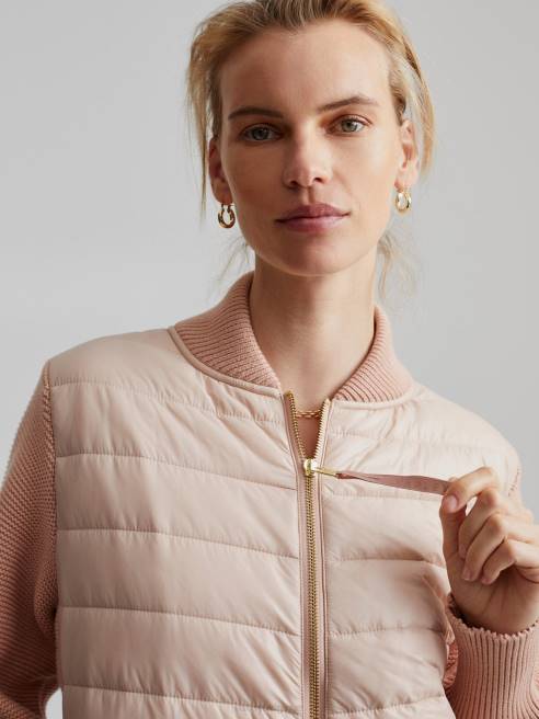 femmes veste larkin Varley 8R2T419 rose acajou vêtements
