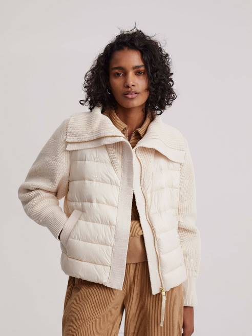 femmes veste montrose Varley 8R2T432 gris bonnet blanc vêtements