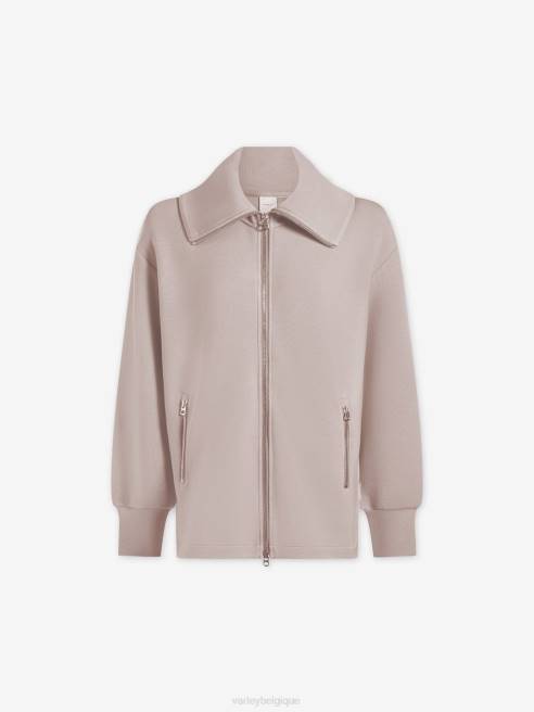 femmes veste zippée adair Varley 8R2T110 argile taupe vêtements