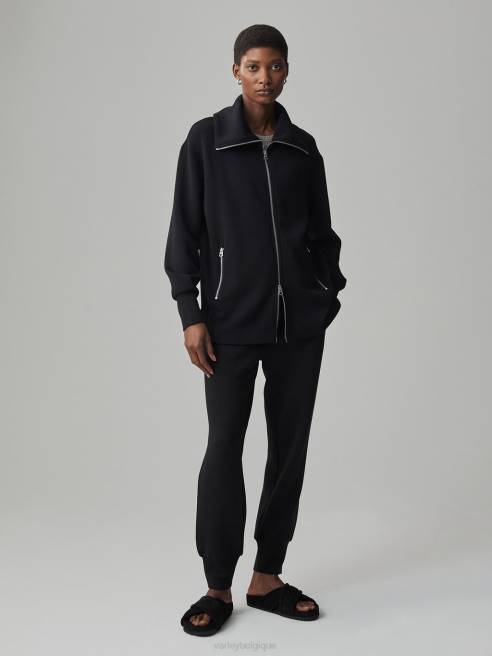 femmes veste zippée adair Varley 8R2T111 noir vêtements