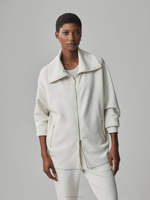 femmes veste zippée adair Varley 8R2T112 marne ivoire vêtements