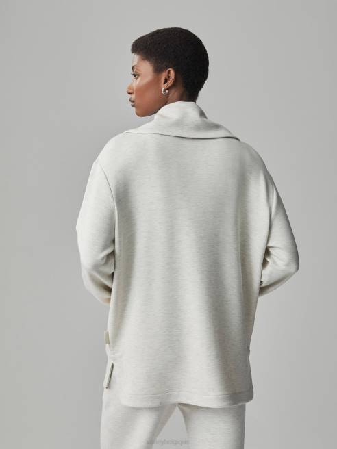 femmes veste zippée adair Varley 8R2T112 marne ivoire vêtements