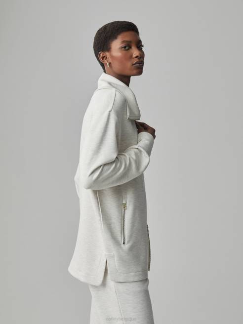 femmes veste zippée adair Varley 8R2T112 marne ivoire vêtements